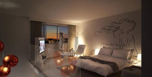 hotel room image